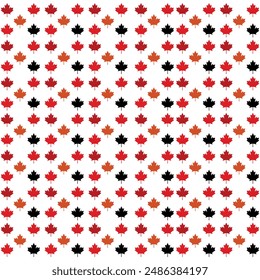 Abstract white modern seamless pattern design, maple leaf pattern design, pattern wallpaper design, textile, seamless pattern design, wallpaper 