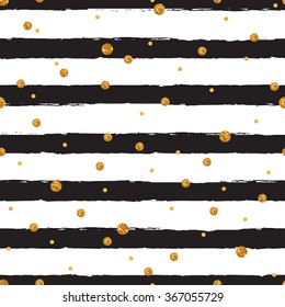 Abstract white modern Seamless pattern with bright sparkling glitter. Vector illustration.