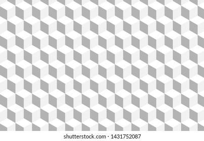 abstract white modern square texture background.illustration vector.