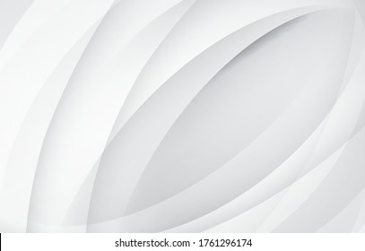 Resumen de fondo monocromático blanco monocromo vectorial, para folleto de diseño, sitio web, volante. Papel de fondo blanco liso para certificado, presentación, página de inicio