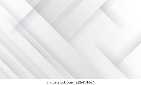 Abstract white monochrome vector background, for design brochure, website, flyer. Geometric white wallpaper for certificate, presentation, landing page