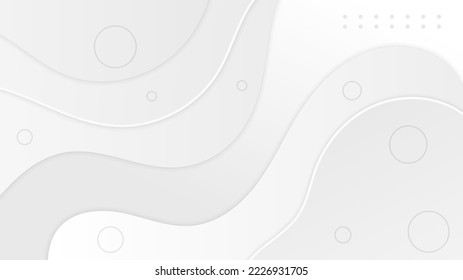 Resumen de fondo monocromático blanco monocromo vectorial, para folleto de diseño, sitio web, volante. Papel de fondo blanco geométrico para el certificado, la presentación, la página de inicio