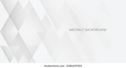 Abstract white monochrome vector background, for design brochure, website, flyer. Geometric white wallpaper for certificate, presentation, landing page