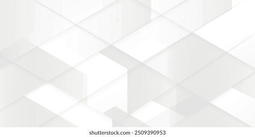 Abstract white monochrome vector background, for design brochure, website, flyer.