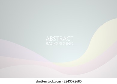 Resumen de fondo blanco y de onda neutra. patrón blanco de textura. ilustración vectorial