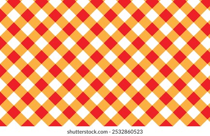 abstract white orange red plaid pattern can be used t-shirt, cover, texture, banner.