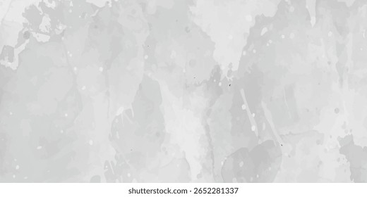 Abstract White Painted Concrete Wall Texture with Rough Grunge Marble Effect and Old Cement Backdrop. Old White Cement Grunge Wall Texture Background with Rough Painted Concrete 