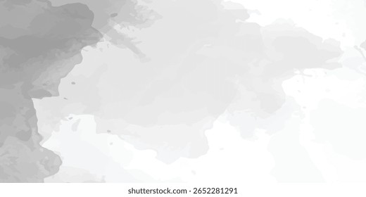 Abstract White Paper Background with Delicate Watercolor Brush Strokes and Soft Fiber Texture for Subtle Minimalist Artistic Design