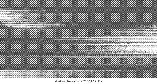 Abstract white particle background. Flow wave with dot landscape. Digital data structure. Future mesh or sound grid. Pattern point visualization.