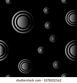 Abstract white pattern with circles. Geometry pattern for fabric. Round Circle Dots. Network Design, Technology Science, Vector Illustration. Perfect For Logo, Banner, Icon, Holiday Background.