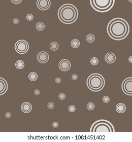 Abstract white pattern with circles. Geometry pattern for fabric. Round Circle Dots. Network Design, Technology Science, Vector Illustration. Perfect For Logo, Banner, Icon, Holiday Background.