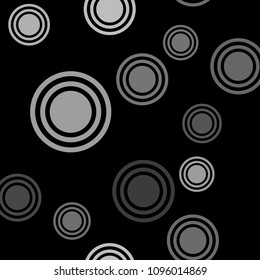 Abstract white pattern with circles. Geometry pattern for fabric. Round Circle Dots. Network Design, Technology Science, Vector Illustration. Perfect For Logo, Banner, Icon, Holiday Background.