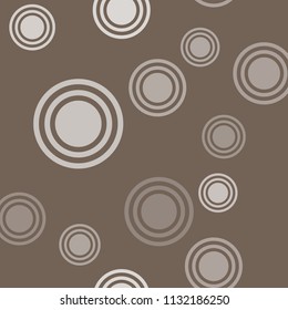 Abstract white pattern with circles. Geometry pattern for fabric. Round Circle Dots. Network Design, Technology Science, Vector Illustration. Perfect For Logo, Banner, Icon, Holiday Background.