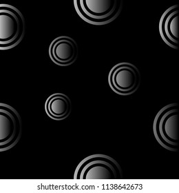 Abstract white pattern with circles. Geometry pattern for fabric. Round Circle Dots. Network Design, Technology Science, Vector Illustration. Perfect For Logo, Banner, Icon, Holiday Background.