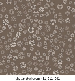Abstract white pattern with circles. Geometry pattern for fabric. Round Circle Dots. Network Design, Technology Science, Vector Illustration. Perfect For Logo, Banner, Icon, Holiday Background.