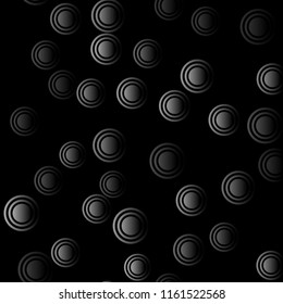 Abstract white pattern with circles. Geometry pattern for fabric. Round Circle Dots. Network Design, Technology Science, Vector Illustration. Perfect For Logo, Banner, Icon, Holiday Background.
