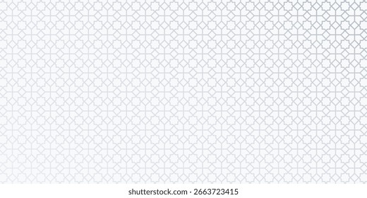 abstract white pattern islmaic background. Modern trendy design in Vector Illustration