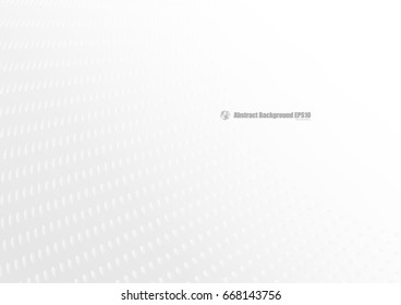 Abstract  white perspective on gray background with space
