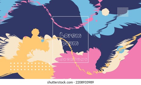 Abstract white and pink and blue color backgroun.Dynamic shape composition.Abstract backgroun,Template for the design of a website landing page or background.Abstract yellow Backgroun,textured effect