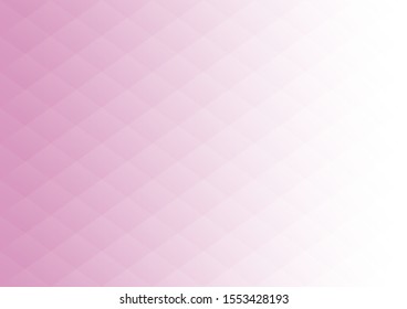 Abstract white and pink color. Low polygon design background.Vector Eps10.