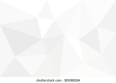 Abstract white Polygon for background