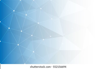 Abstract white Polygon for background