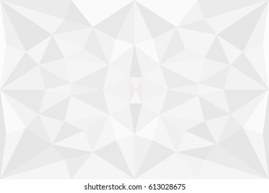 Abstract white Polygon for background