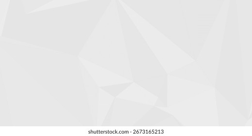 Abstractas fondo geométrico de polígono blanco. Composición de Formas dinámicas eps 10. Moderno diseño de moda en Vector EPS 10