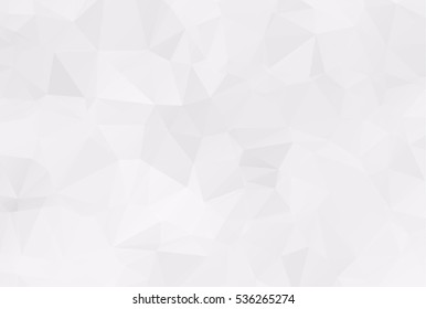 Abstract white polygonal background design templates or Light white background illustration.eps 10
