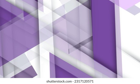 Resumen de fondo morado blanco diseño moderno de fondo de onda media. Ilustración vectorial.