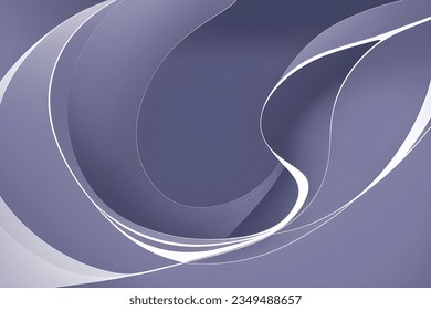 Abstract white and purple geometric background. Dynamic shapes composition. Vector illustration.
