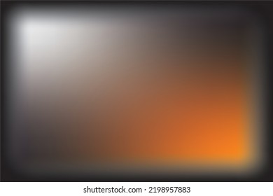 Abstract white raster, orange blurred background, color smooth gradient texture, glossy bright website pattern, banner header or sidebar graphic art image