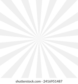 Abstract white ray star burst background