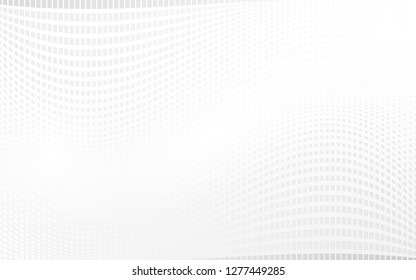 Abstract white rectangles wavy background