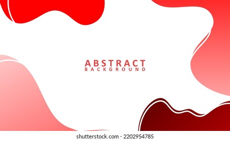 Abstract white and red background design, modern stylish background template
