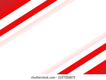 Abstract White Red Color Line Background Stock Vector (Royalty Free ...