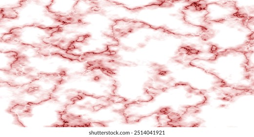 Textura de mármore branco e vermelho abstrato Itlayain fundo de luxo, fundo grunge. Vetor de fundo de textura de mármore rachado natural. fundo de quadro de textura de mármore rachado.