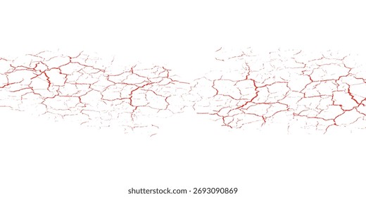 Textura de mármore branco e vermelho abstrato Itlayain fundo de luxo, fundo grunge. Vetor de fundo de textura de mármore rachado natural. fundo de quadro de textura de mármore rachado.