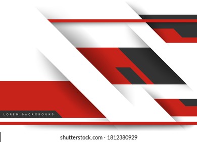Abstract white and red simple background Abstract white and red simple background