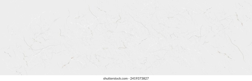 Abstract white rough rice paper,material for recycling of packaging.Carton realistic vector.Organic monochrome washi texture.