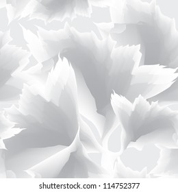 Abstract White Seamless Vector Background Texture