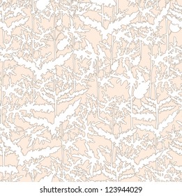 Abstract White Seamless Vector Background Texture