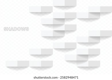 Abstract White Shadow Brackground Design Of Vector