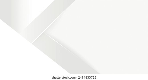 Abstract white shape with futuristic concept background for certificate, presentatio