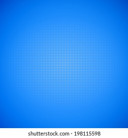 abstract white shiny line pattern on blue sky background (vector)