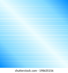 abstract white shiny line pattern on blue sky background (vector) 