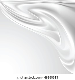 abstract white silk background