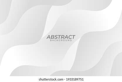 Abstract White silver soft wavy universal background