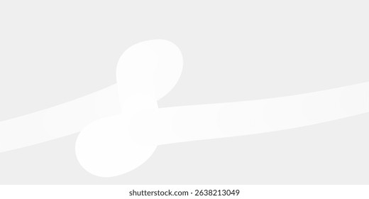 Abstract white smooth fluid wave background. Clean soft texture. Minimalist design. Modern concept.