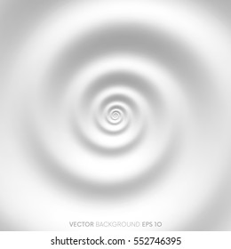 Abstract white spiral background.